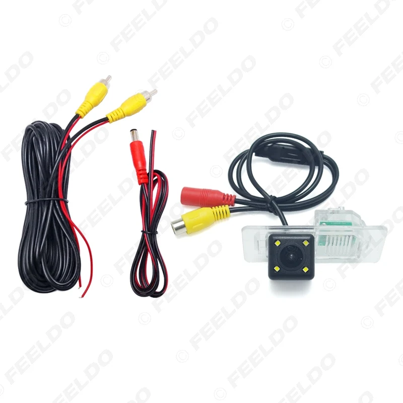 

FEELDO Special Backup Car Rear View Camera With LED for BMW X6(E71/E72) 2008-present Parking Camera #AM6076