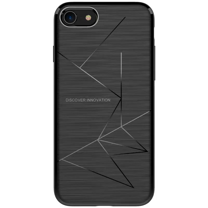 Black Чехол NILLKIN Magic для iphone 8(4,7 дюйма) с магнитной функцией матовый чехол на заднюю панель телефона для iphone 8 Plus 5,5 дюйма - Цвет: Black