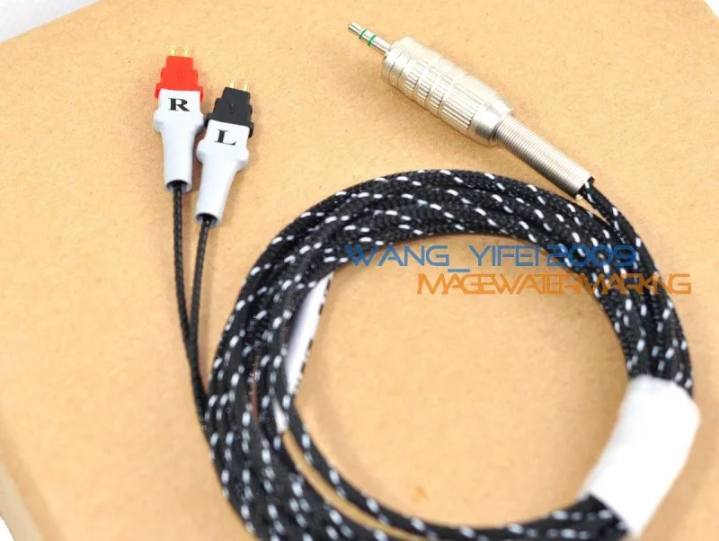 Обновленный Hi Fi кабель для наушников ручной работы 2 5 м Sennheiser HD545 HD565 HD580 HD600 HD650 CANARE
