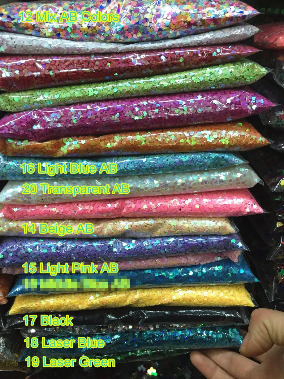 Блестки для дизайна ногтей 30 г 3 мм|loose sequins|heart sequinsequin loose |