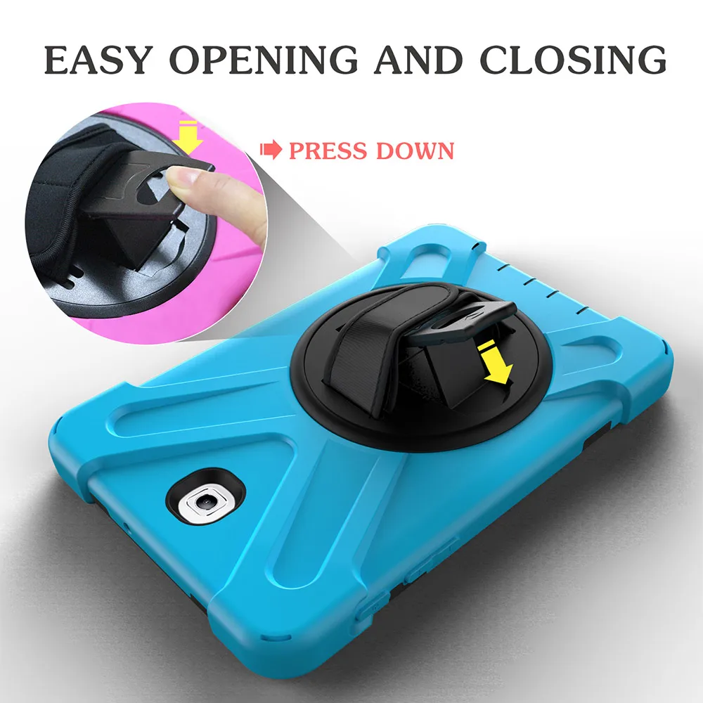 Чехол подставка для планшета Amor Heavy Duty гибридный жесткий чехол накладка Samsung GALAXY