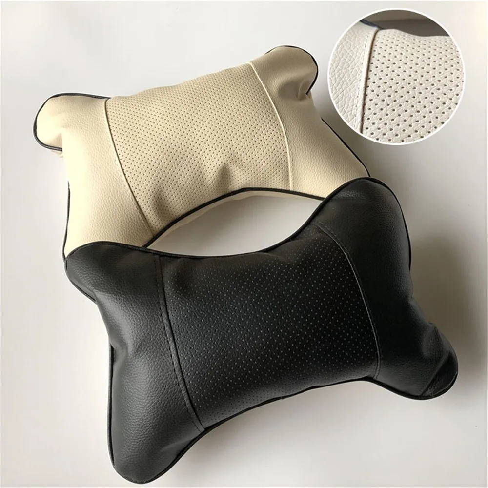 Автомобильная подушка для шеи 2 шт. перфорированный дизайн чехол Land Rover LR4 LR2 Evoque