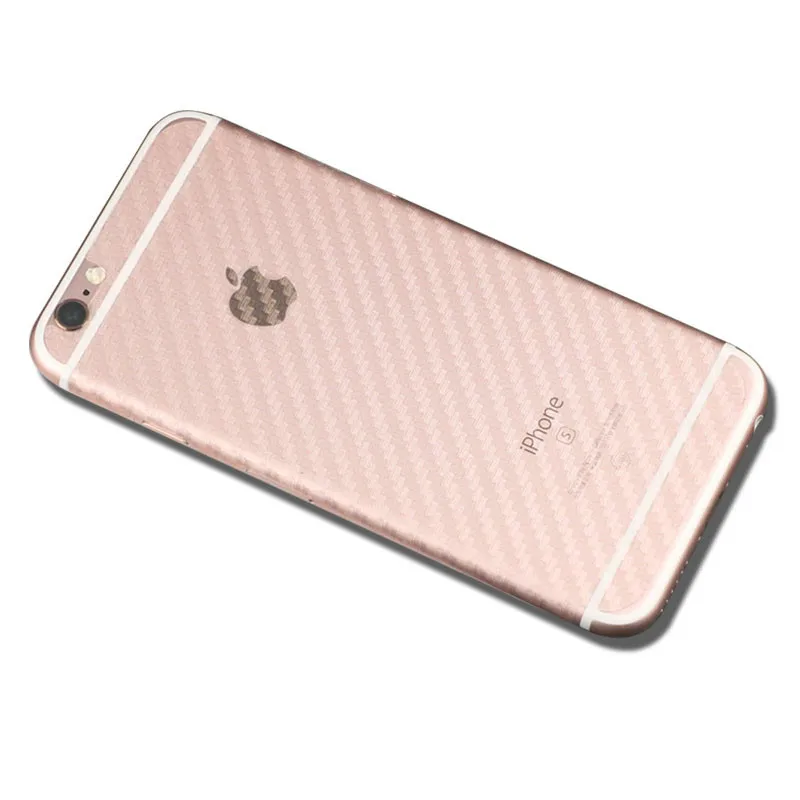 3D Защитная пленка для задней панели из углеродного волокна iPhone XS MAX XR Phone 5S SE с