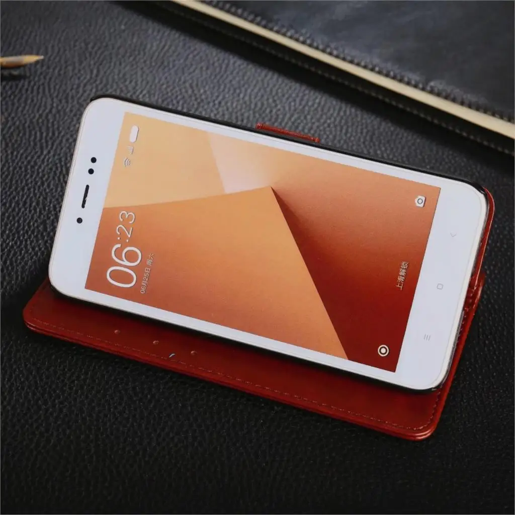 Чехол для Xiaomi Redmi Note 5A чехол из искусственной кожи fip с держателем карт Prime кобура