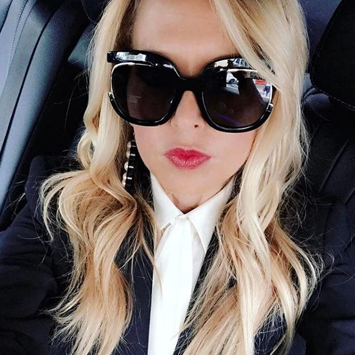 Великолепные женские крупные солнцезащитные очки квадратной формы модные для