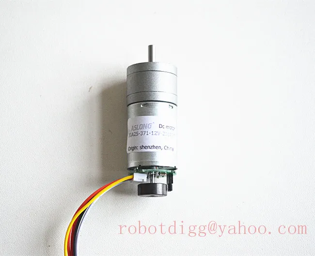 R21.3-201RPM 371 Gear Motor with Encoder Use for Robot Car Cheap Sale | Обустройство дома