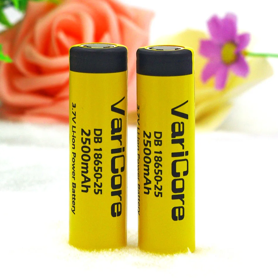 Varicore оригинальный 18650 HE4 3 6 V аккумулятор 2500 mAh DB-18650-25 20A 35A с высокой утечкой he4