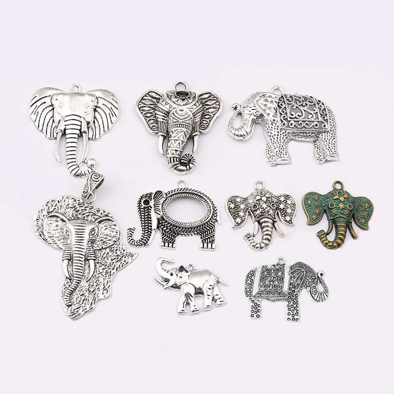 3 шт. подвески в виде большого слона|Подвески| |