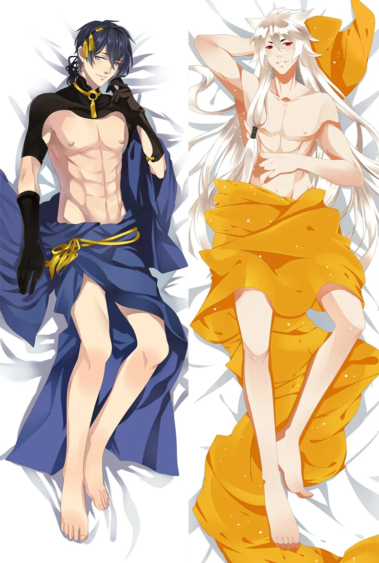 512127 Август аниме Touken Ranbu Online Izuminokamikanesada& kogitsunemaru Dakimakura тела подушку Чехол Крышка обнимающаяся Подушка Чехол s - Цвет: 512127