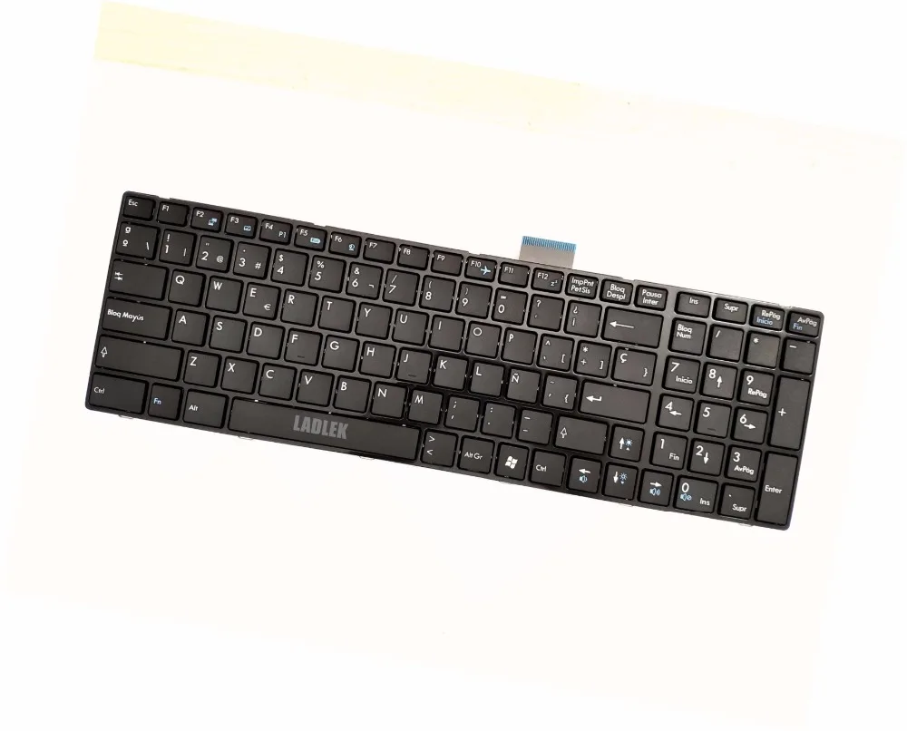 Новая клавиатура с испанской раскладкой для MSI CX61 0NF 0NC 0NE 0ND 0OL 0OC 0OD | Компьютеры и
