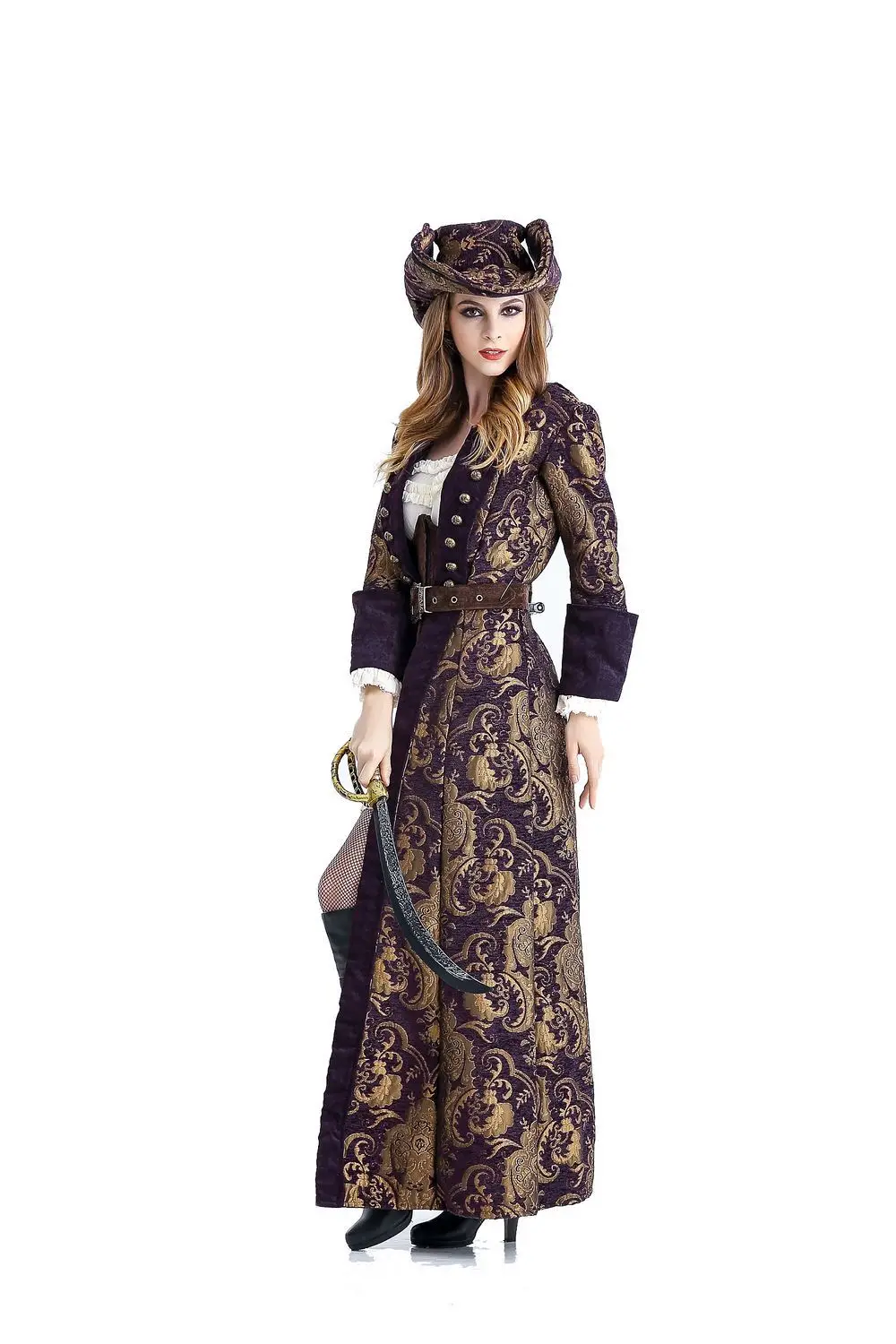 

Women pirate costume woman plus size XL female Halloween Fancy Party Dress Carnival Adult Pirate Jack Sparrow Cosplay Costumes