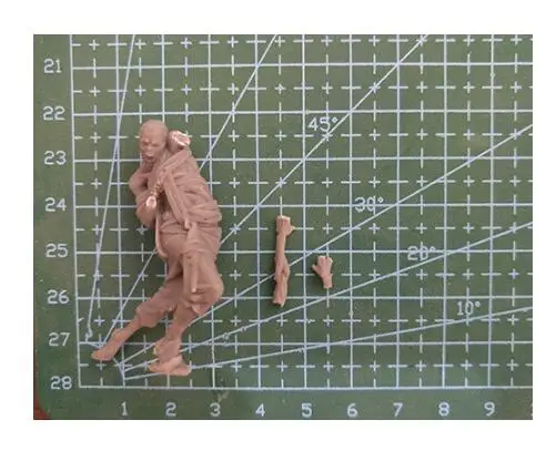Новинка в разобранном виде 1/35 зомби стенд фантазия человек статуэтка