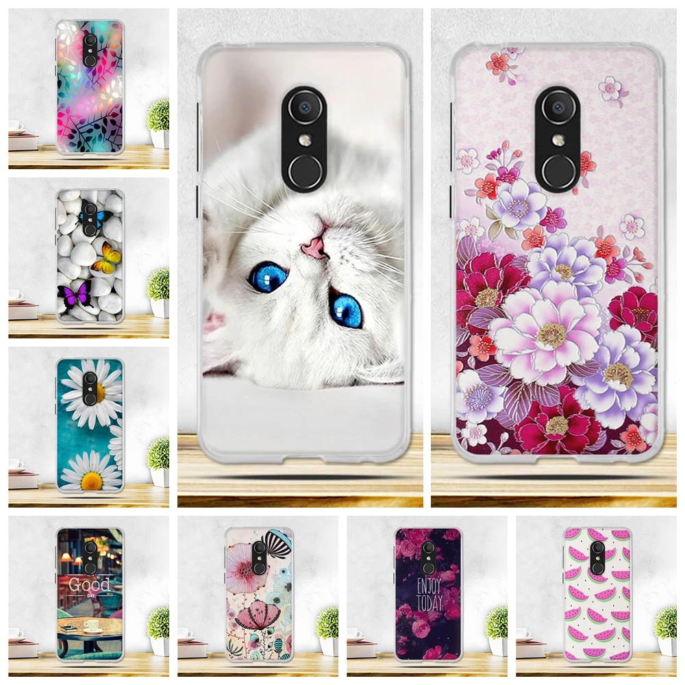 Роскошный чехол s для Alcatel 1C 1 C 2018 мягкий силиконовый из ТПУ задняя крышка телефона