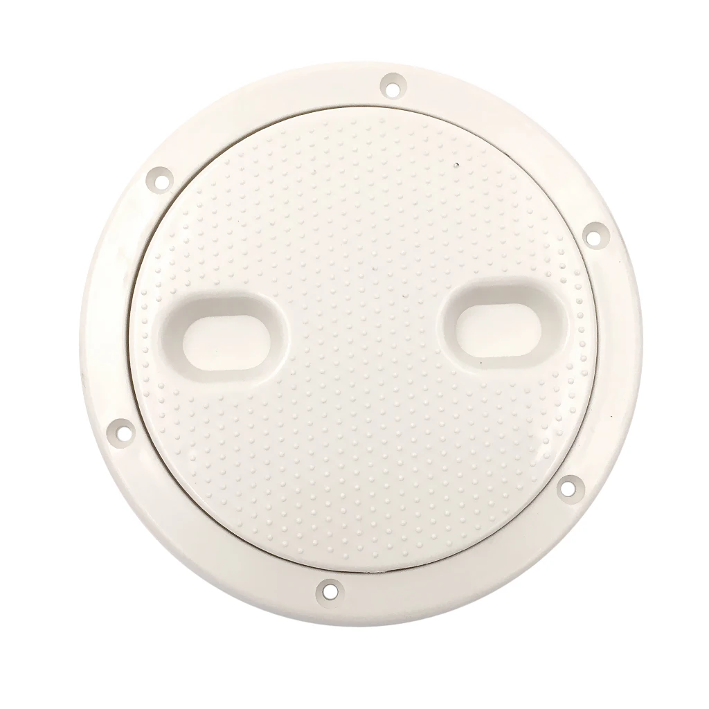 Крышка для люка морской лодки яхты RV 6 дюймов винтовая пластина белый АБС-пластик