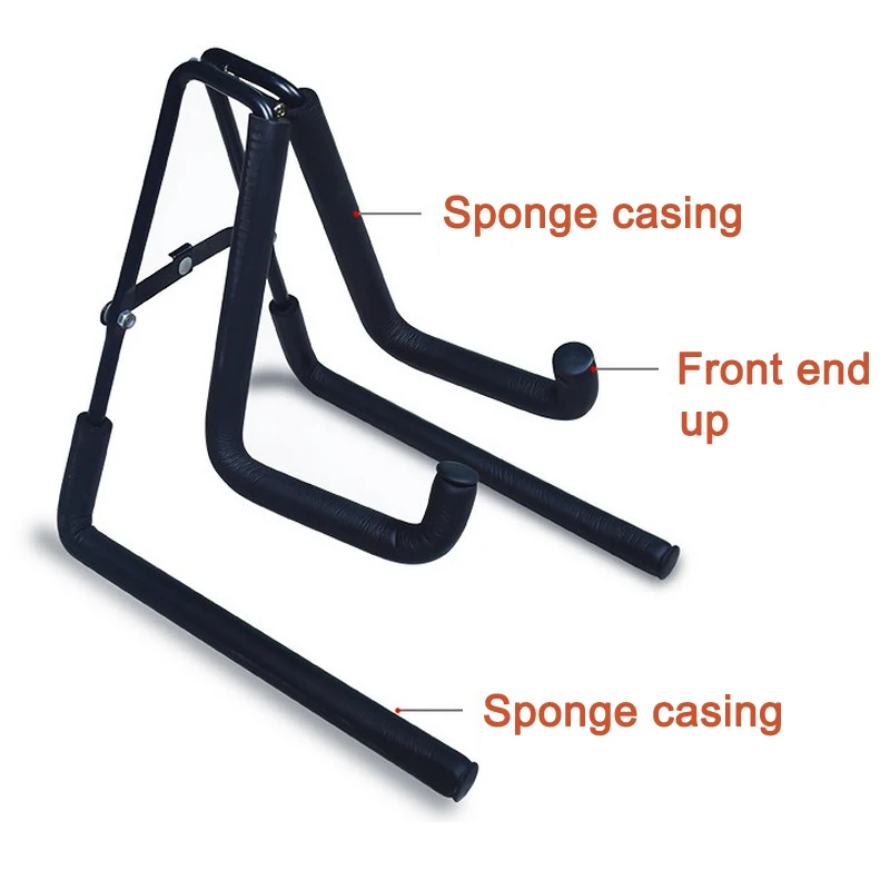 Новый портативный складной держатель для гитары напольный дисплей бас