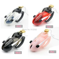 electro lockdown estim male chastity cage adult sex play penis lock electro shock cock cage sex toys for men 4 colors to choose