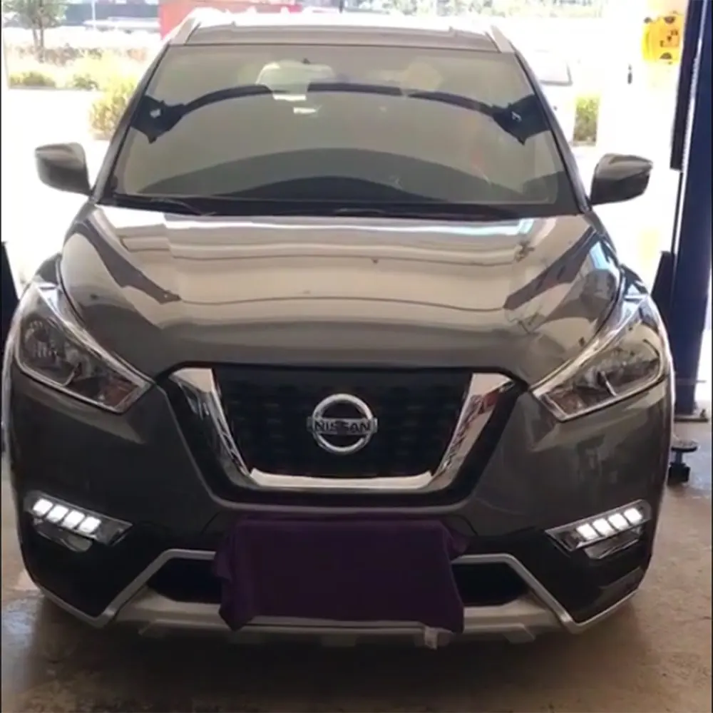 Автомобильные светодиодные дневные ходовые огни Kalaite для Nissan Kicks 2017 2018 с