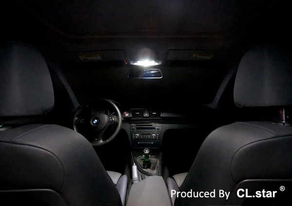 18 шт. без ошибок светодиодный интерьер + задний свет комплект для BMW 1 серии E88