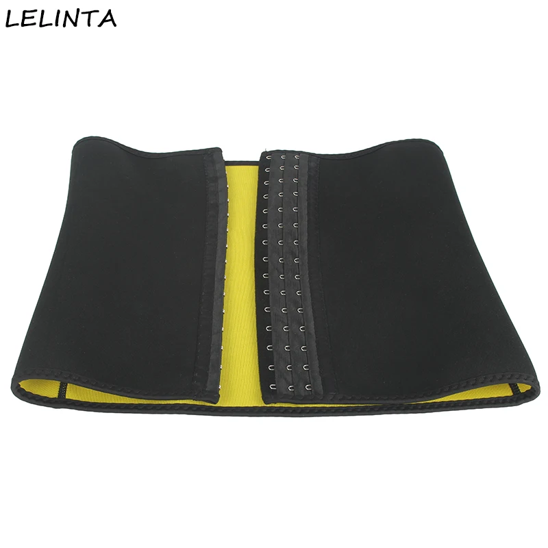LELINTA женский пояс для похудения из неопрена, корректирующий пояс для похудения, пояс для похудения, корректирующий пояс черного цвета
