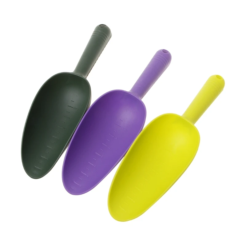 

Home Gardening Tools Plastic Soil Shovel Plant Digging Cultivation Multifunction random color