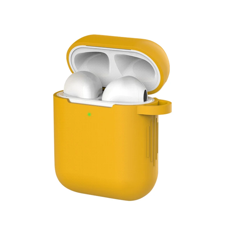14 ТПУ Силиконовые Bluetooth беспроводные наушники чехол для AirPods защитный чехол Аксессуары для кожи для Apple Airpods зарядная коробка - Цвет: 14