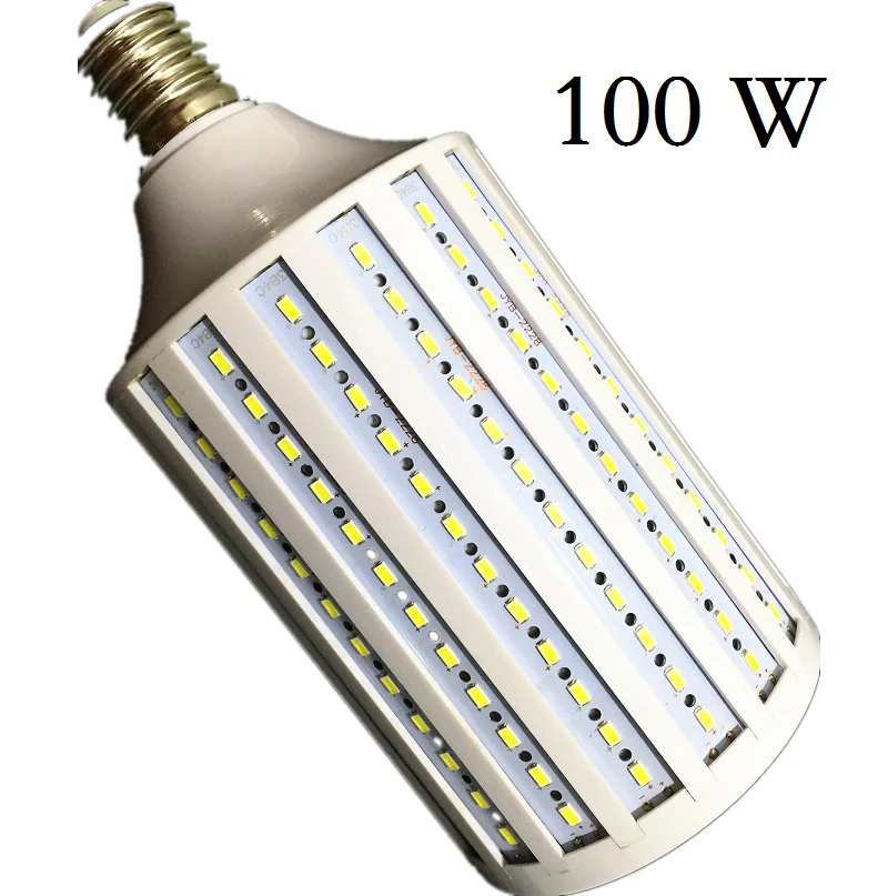 Лампада 40 Вт 50 60 80 100 светодиодная лампа 5730SMD E27 E40 E26 B22 кукурузная 110 В 220 подвесная