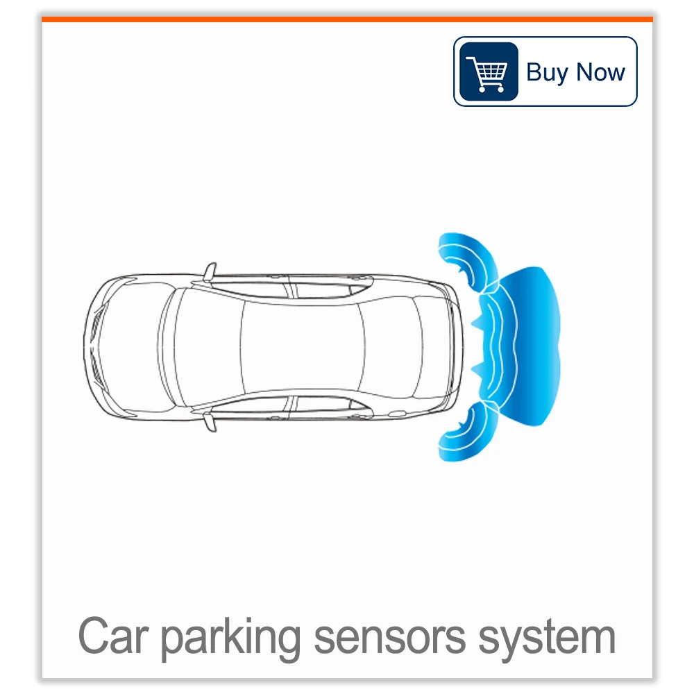 

4 Sensors Buzzer 22mm Car Parking Sensor Kit Reverse Backup Radar Sound Alert Indicator Probe System 12V