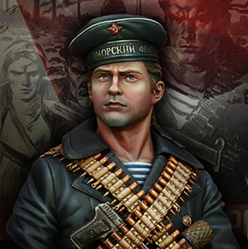 1/10 бюст модельная фигурка из смолы комплект Unassambled Неокрашенный/BUST383