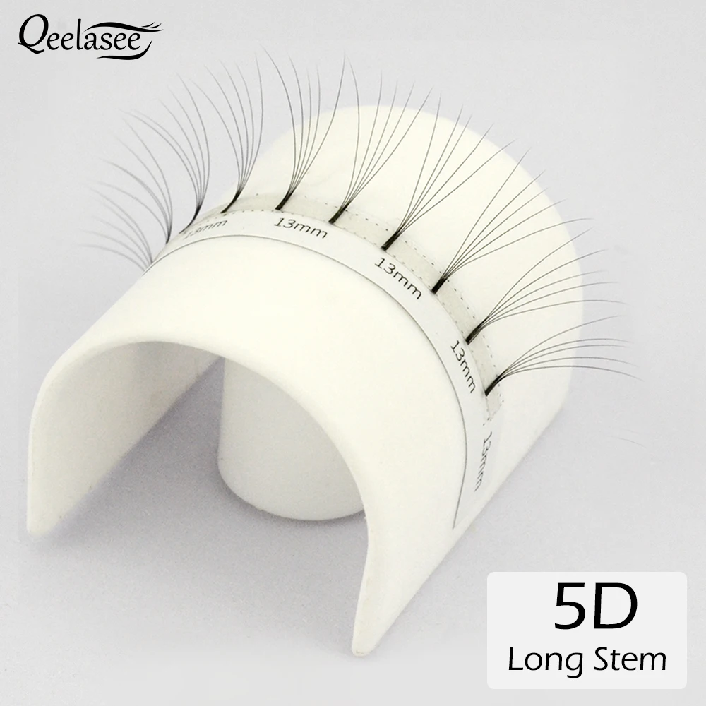 Ресницы Накладные Qeelasee 3D/5D/6D с длинным стержнем из искусственной норки | Красота и