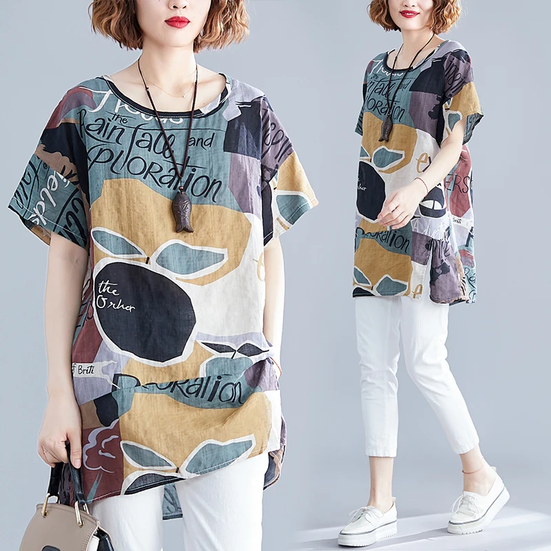 COIGARSAM новые летние свободные с коротким рукавом тонкие длинные покрытые в его blusas