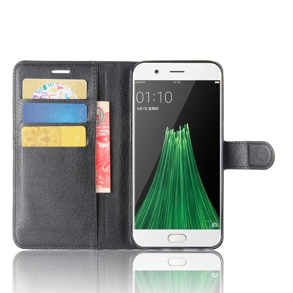 Чехол-книжка из искусственной кожи для OPPO R11 PLUS откидной бумажник чехлы телефонов