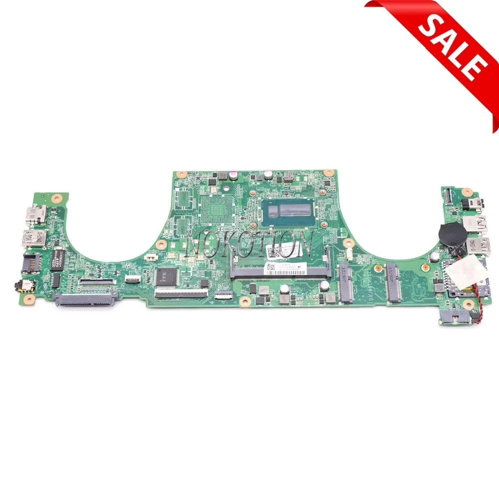 

NOKOTION DAJW8CMB8E1 CN-0FX16M 0FX16M FX16M основная плата для Dell Vostro 5470 материнская плата для ноутбука SR170 I5-4200U HD GMA Полная проверка