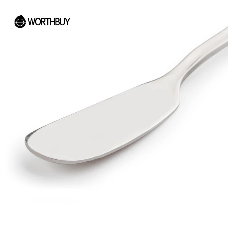 WORTHBUY 1 шт. Западный нож для масла из нержавеющей стали дома кухни ресторана десерт