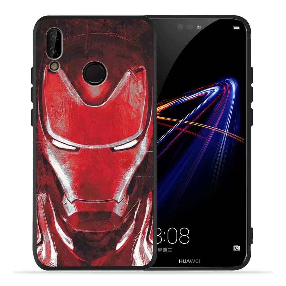 Чехол для huawei P20 Lite P30 Pro P10 Lite P8Lite P9Lite чудо-яд Дэдпул Человек-паук Мягкий чехол для huawei P Smart