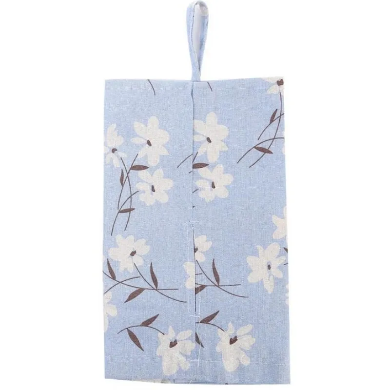blue 1 шт. коробка для хранения льняной ткани, коробка для хранения полотенец, креативные бумажные пакеты для откачки ткани, креативные бумажные пакеты для toliet, украшения для дома - Цвет: blue