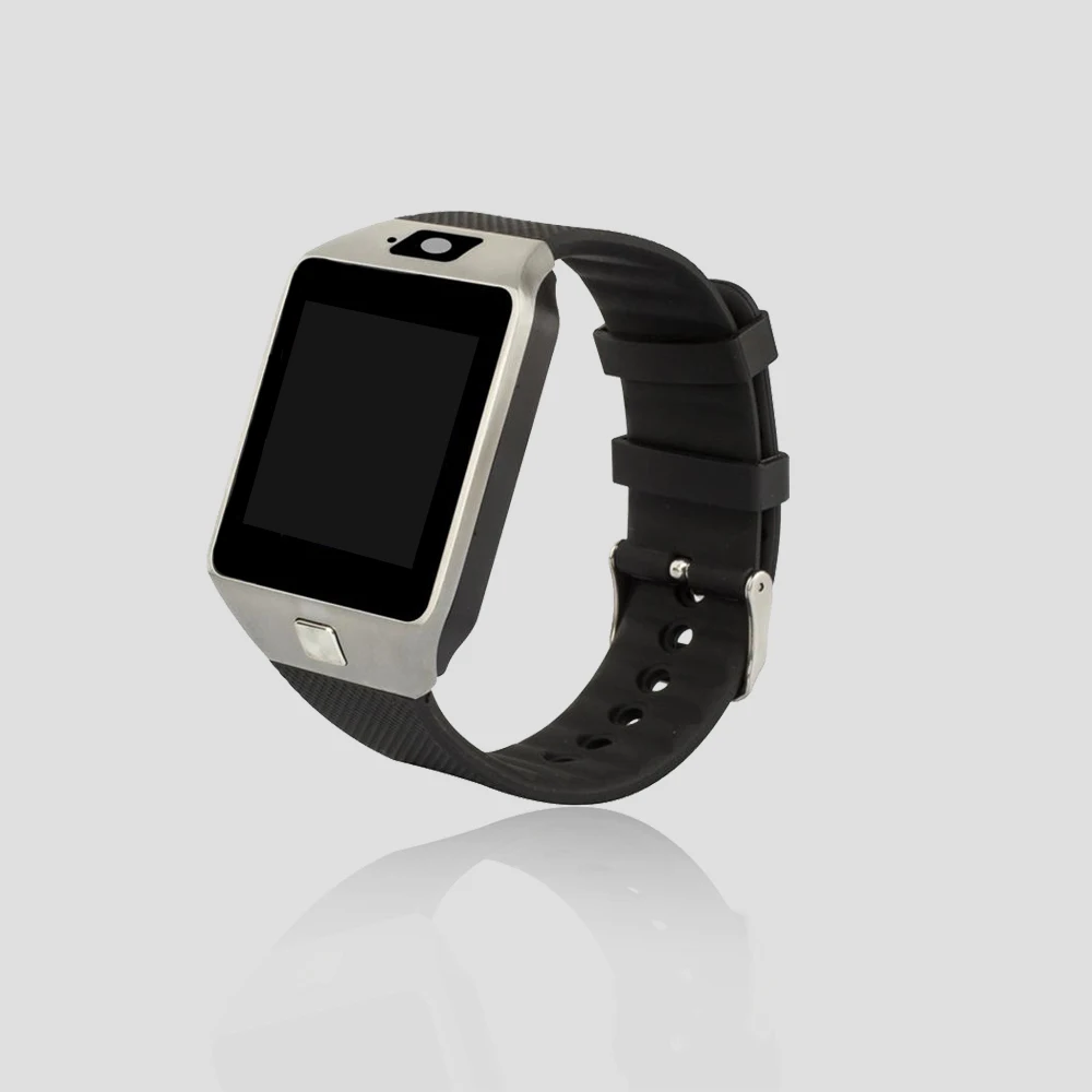 Серебристый Смарт-часы EDENGMA dz09 Bluetooth Smartwatch dz09 носимые устройства Android телефонный звонок SIM TF мужские часы женские часы-браслет - Цвет: Серебристый