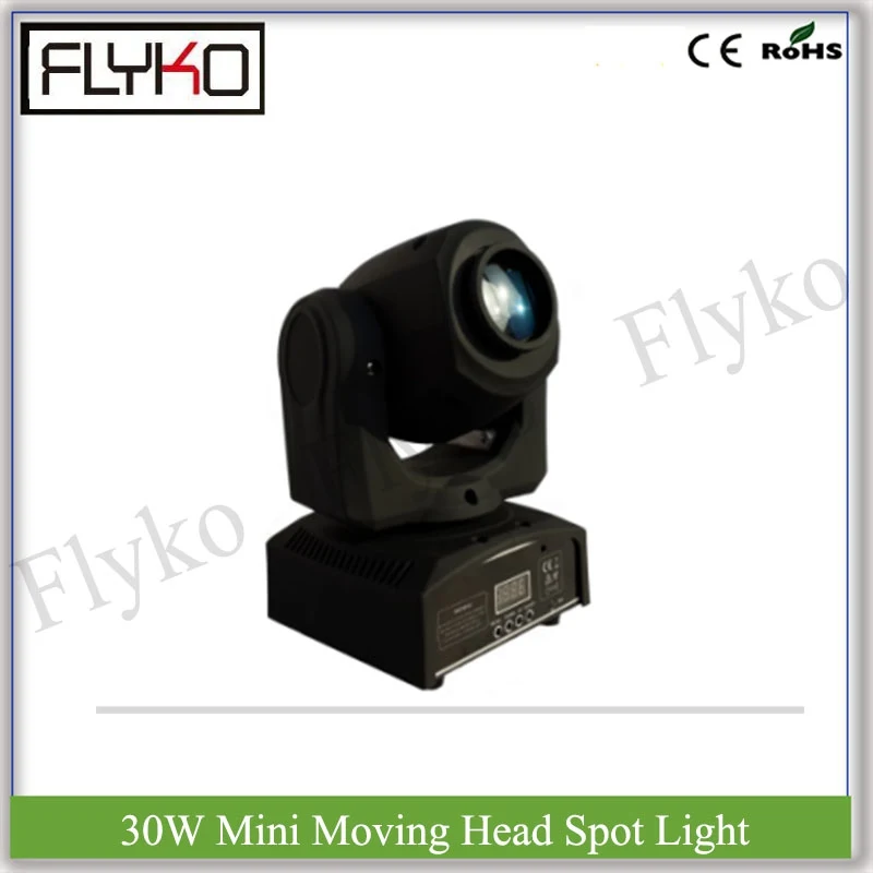 

30W Mini Moving Head Spot Light concert show stage light dj decor