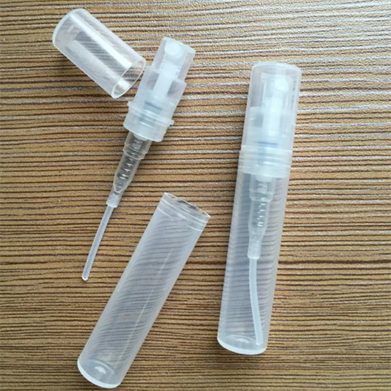 

100pcs High-grade 2ml 3ml 4ml Plastic Spray Bottle Refillable Bottle Perfume PP Bottle with Spray Pump