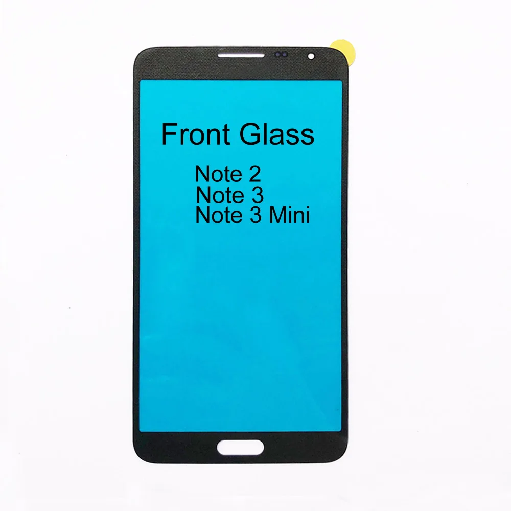Переднее стекло мобильного телефона для Samsung Galaxy Note 3 Mini Note2 (без сенсорного экрана