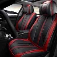 3d full surround design car seat covers leather cushions for volkswagen beetle cc eos golf jetta passat tiguan touareg sharan