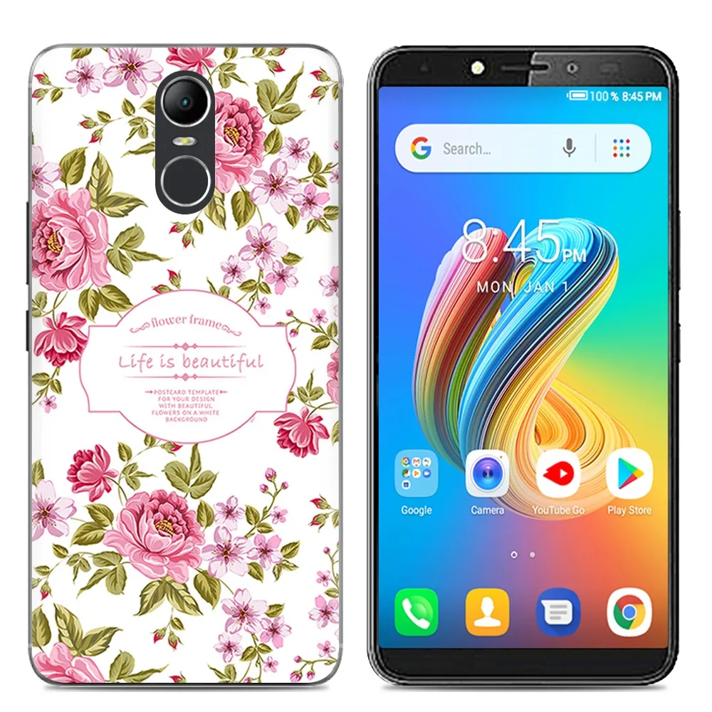 8 Чехол для телефона TECNO LA7/pouvor2, милый мультяшный высококачественный мягкий чехол из ТПУ с рисунком, силиконовый чехол - Цвет: 8