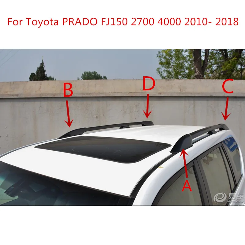 Багажник на крышу с винтами для Toyota PRADO FJ150 2700 4000 2010- 2018 | Автомобили и мотоциклы