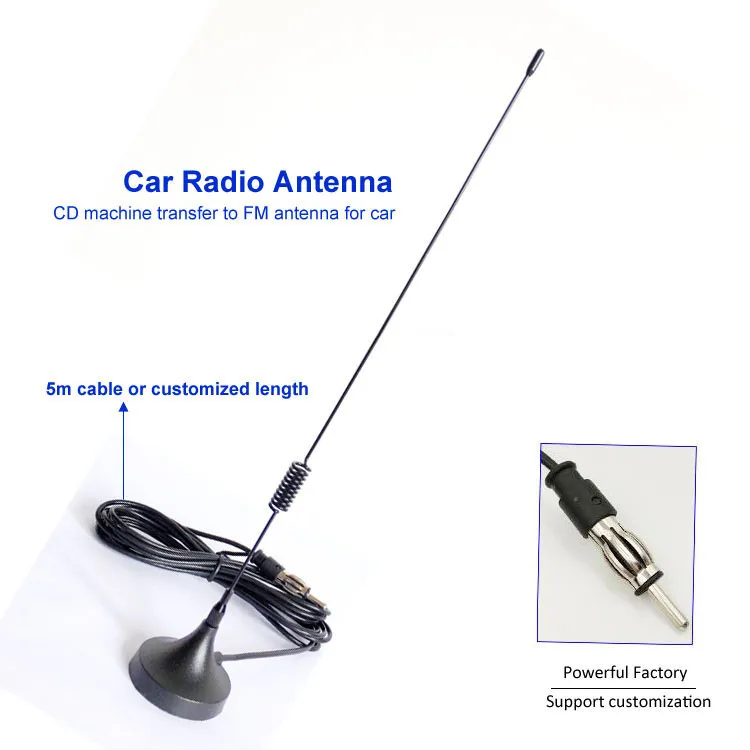 

OEM Магнитная Базовая Автомобильная радиоантенна CD-плеер для автомобиля AMFM 4G антенна 5 м кабель 1 шт.