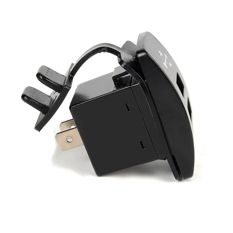 Зарядное устройство с двумя USB портами и светодиодный дисплеем 12 В 24 3 1 А|monitor