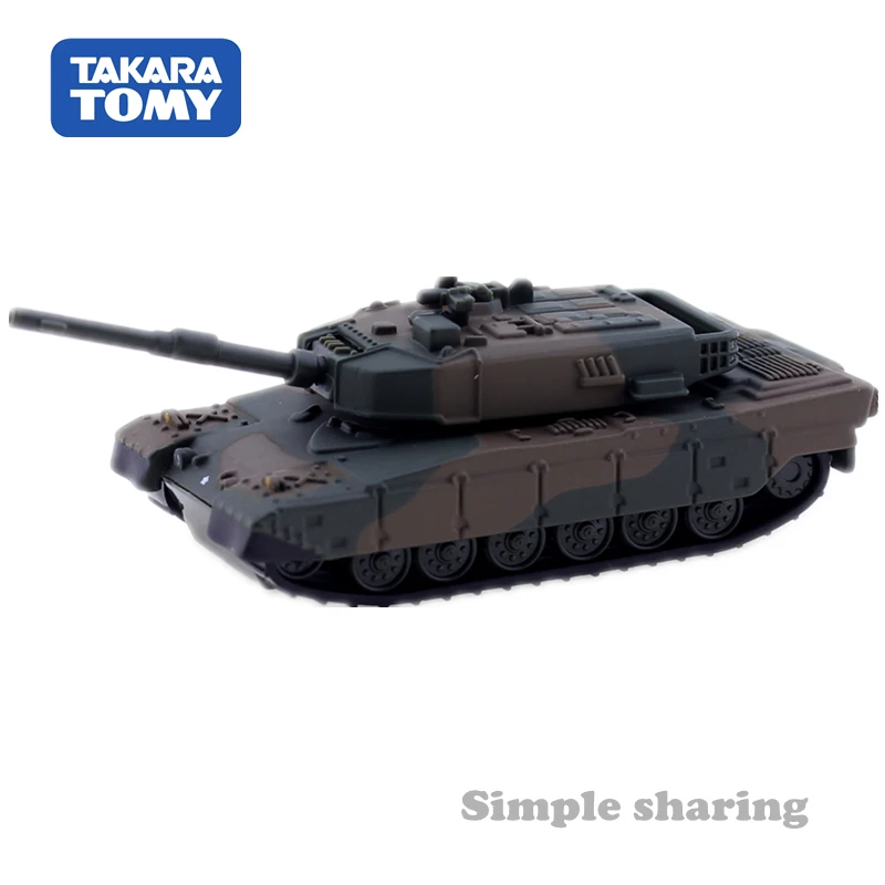 Takara Tomy Tomica Премиум нет. 03 JSDF Тип 90 форма для резервуара масштаба 1:124 Diecast