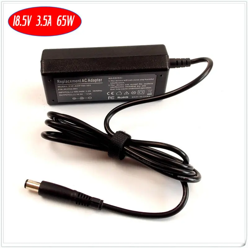 

For HP DV7-1000t DV7-1150US DV7-1279 DV7-1017TX Laptop Battery Charger / Ac Adapter 18.5V 3.5A 65W