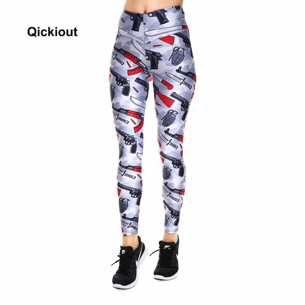 Женские повседневные леггинсы Qickitout штаны на весну и осень новинка 2017|women casual