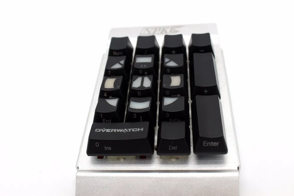 YMDK 17 21 клавиша персональная подсветка ABS блестящая OW Overwatch Keycaps для Клавиатура