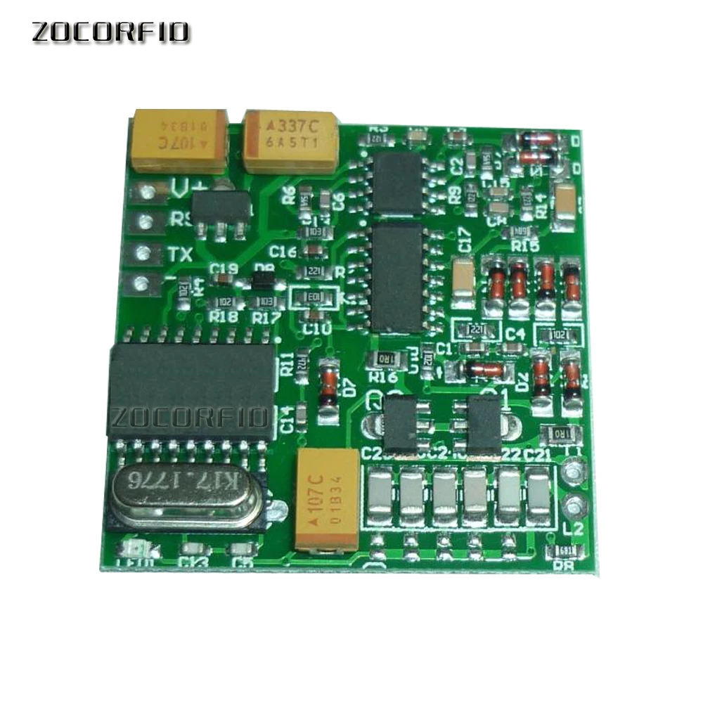 Модуль считывания ярлыков животных 125 134 2 кГц выход TTL AGV RFID FX B ISO11784 дальнее
