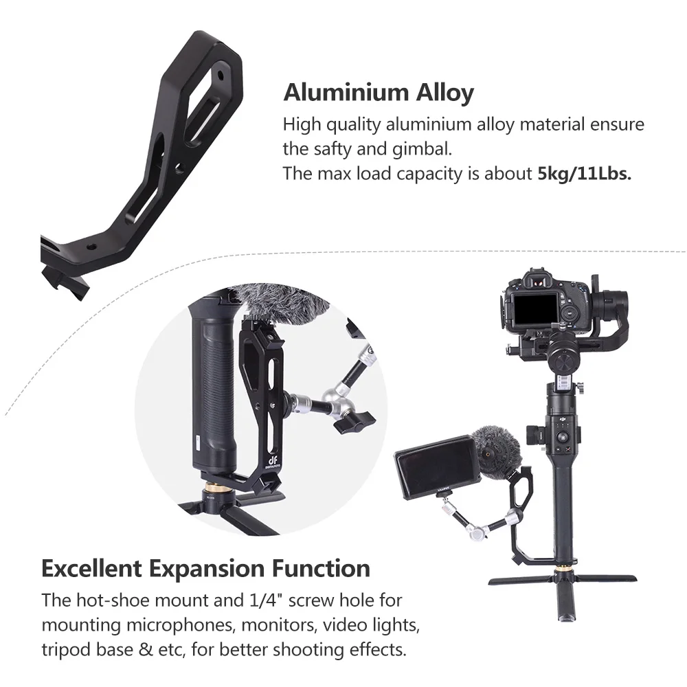 L-образный кронштейн держатель для мониторов микрофон светодиодный светодиодная